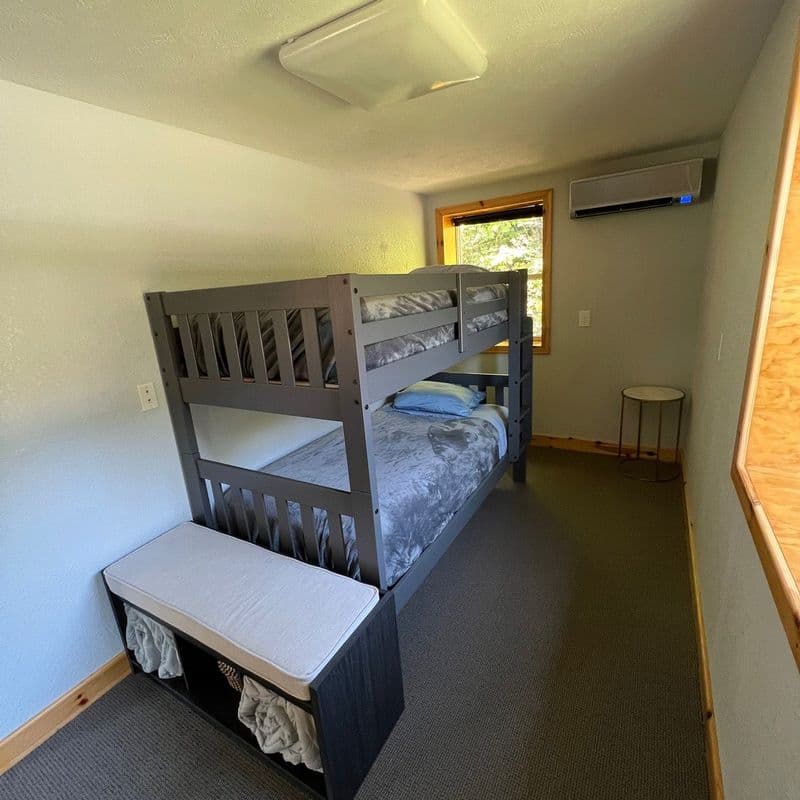 Twin bunk beds in the King Family Suite